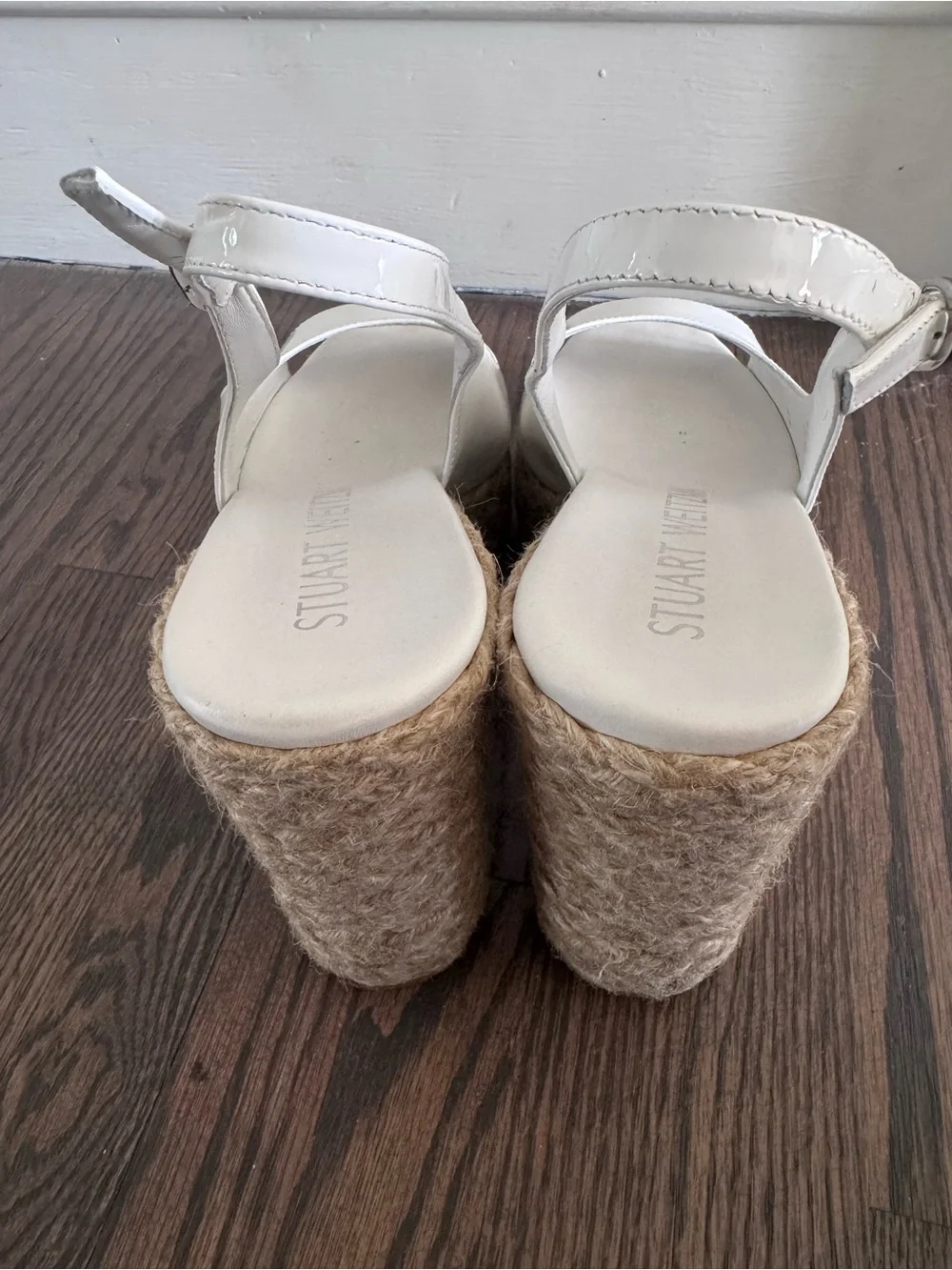 Stuart Weitzman Women's Island Espadrille Wedge Sandal 8.5